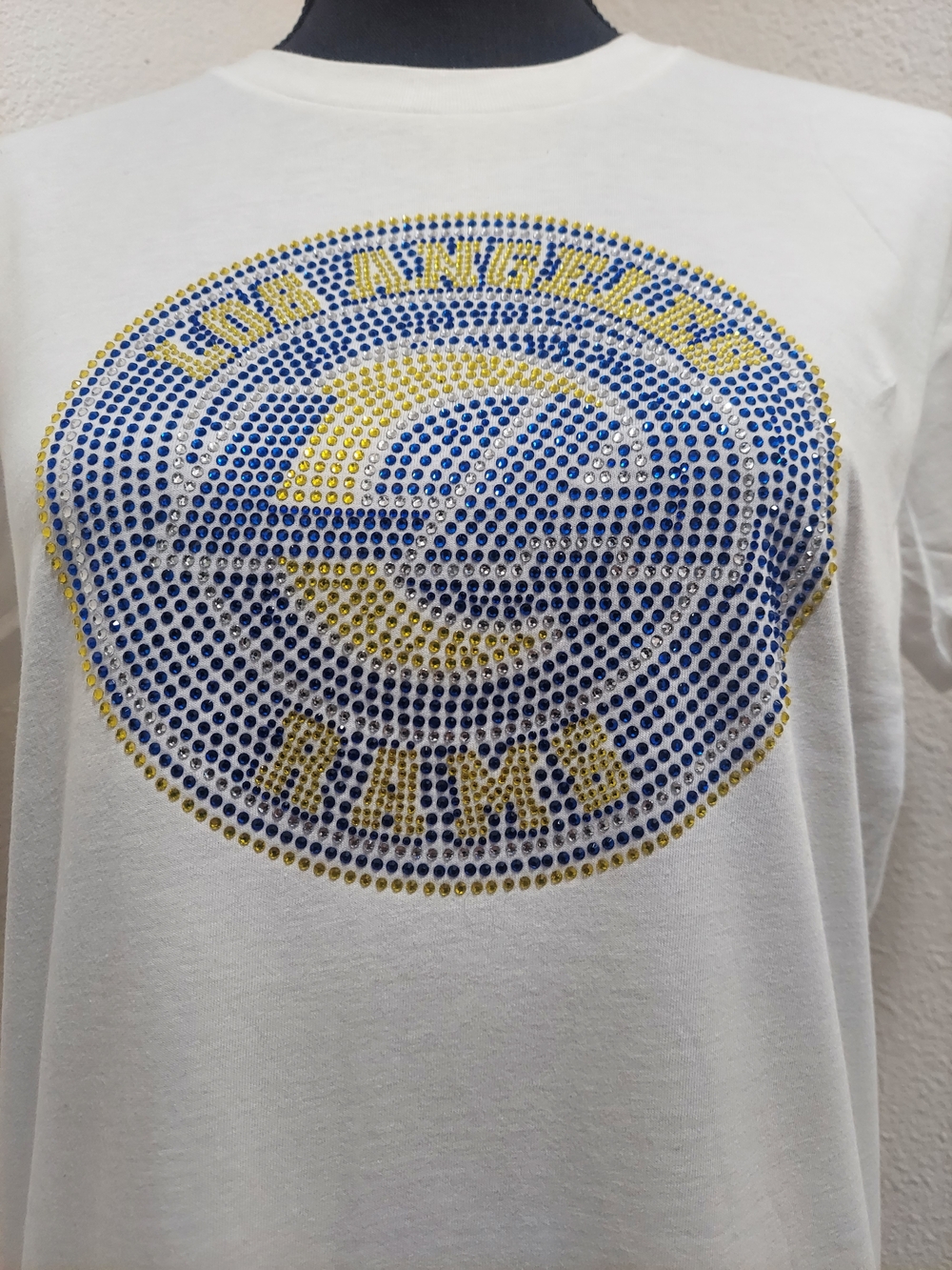 Los Angeles Rams Womens Fitted T-shirt - Picture 3 of 7